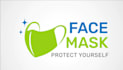 do awesome modern mask logo design