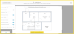 convert your tiny, small floor plan of your house, apartment in 3d to homebyme