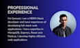 do full stack web development using mern stack