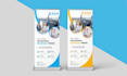 design roll up banner, retractable banner, pull up or stand banner