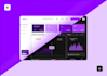 create modern figma website design and website UI UX design