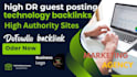 guest post ai authority backlinks high da SEO service