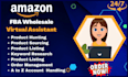 manage your fba wholesale and 2 step dropshipping quickly