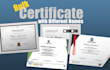 design certificate with attendees data and digital signature