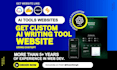 build ai content writer saas website with openai chatgpt gemini