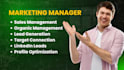 be your linkedin b2b sales manager and  appointment setter