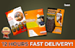 design custom stylish fashion flyer and marketing materials