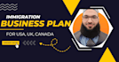 write a business plan for USA immigration visas e2, eb2, eb5