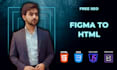 turn figma to HTML, CSS, PSD to HTML bootstrap responsive
