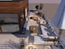 create and render dreamy terrace,yard and garden