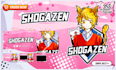 design awesome mascot logo anime character for twitch, youtube