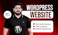 design a responsive wordpress website in 4 hours