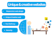 design, redesign, develop a business website with HTML CSS  bootstrap