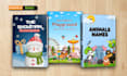do coloring book cover or activity book cover and interior design