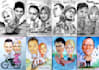 provide funny caricature painting services