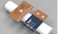modern business card design and luxury stationery
