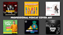 design a professional podcast cover art