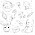 draw cute, minimalistic lineart tattoo design