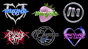 design 3d logo chrome type molten liquid with animation