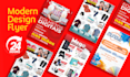design a modern and professional flyer or brochure