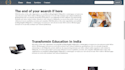 devlope a web page using CSS , HTML , javascript