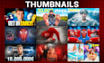 design high CTR youtube thumbnail in 3hrs
