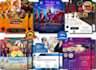 do awesome business event flyer, trifold brochure, door hanger design