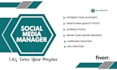be your social media manager