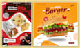 design creative attractive restaurant flyer food poster ads