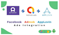 integrate admob, facebook, unity ads in android studio apps