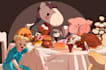 draw childrens book illustration for you