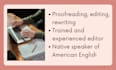 edit your translated text into native level american english