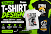 create trendy t shirt design