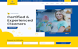 cleaning service website, house, office cleaning, booking koala website