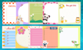 design sticky notes , notepad , notebook , memo and invoice