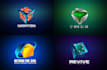 design mind blowing 3d logo