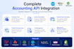 integrate xero, quickbooks, or zoho books API into your web app