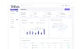 saas CRM and web app UI UX design in figma