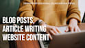 write unique articles for blogs, and sites for google adsense approval