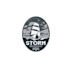 design catchy storm brewing logo
