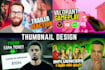 design attractive youtube thumbnails