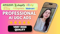 create ai ugc video ads for your product and social media