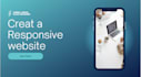 create a responsive website using html css bootstrap and javascript