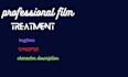 write a professional film and tv scripts treatment for you