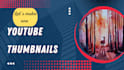 design attractive youtube thumbnails
