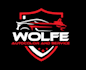 design modern awesome wolf logo