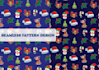 design textile seamless pattern design