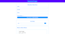 make you a front end web using html css javascript bootstrap