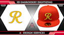 create 3d embroidery designs, flat embroidery digitizing