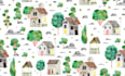 draw a seamless illustrated pattern